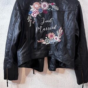 Classic Black Leather Jacket for Women